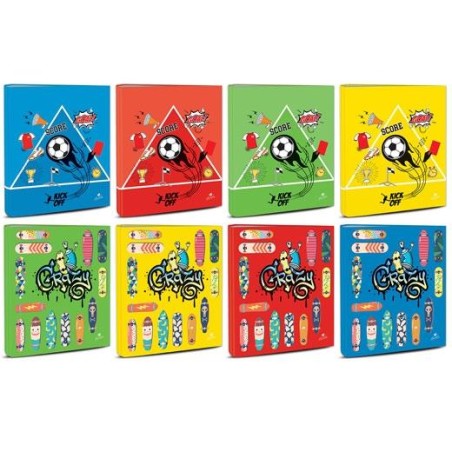 MARIOLA CARPETA ANILLAS 4 X 25MM FOLIO 2 DISEÑOS SURTIDOS DEPORTE Nº1