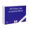 MARIOLA FICHA LISA 150X100MM CARTULINA 180GR BLANCO PAQUETE DE 100
