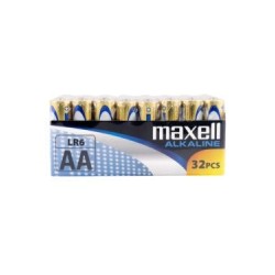 MAXELL PILAS ALCALINAS AA - LR06- PACK 32 UDS