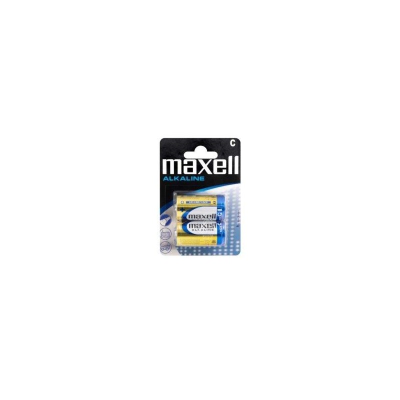 MAXELL PILAS ALCALINAS C - LR14 - PACK 2 UDS