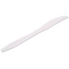CUCHILLO GRANDE REUTILIZABLE 16,5CM PACK DE 20 BLANCO