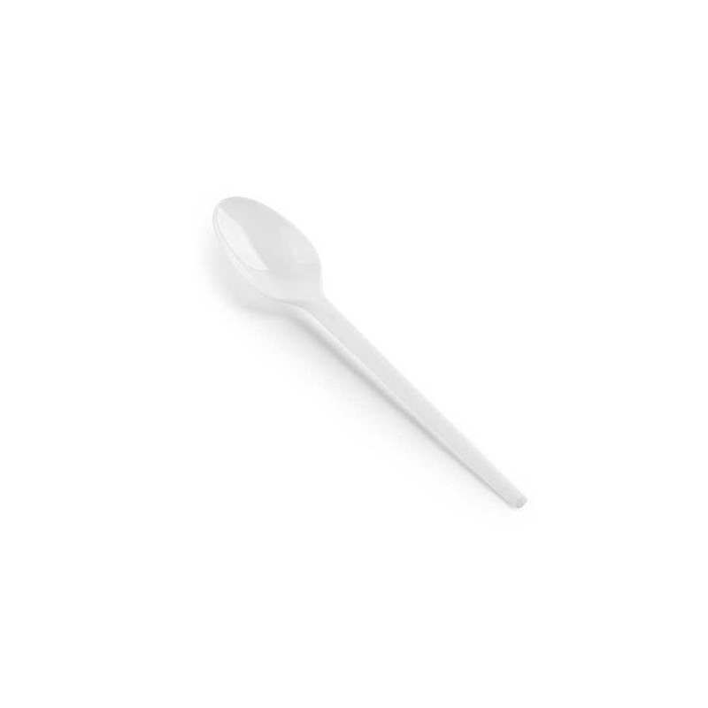 CUCHARA MOKA PS REUTILIZABLE 12,5 CM -PAQUETE 100U-