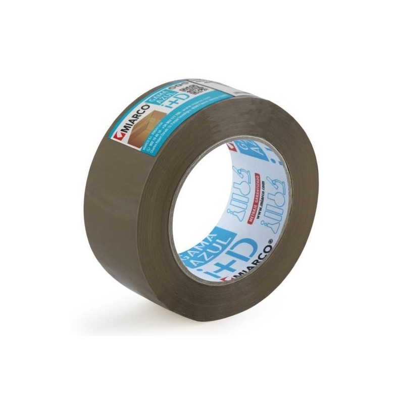 MIARCO CINTA DE EMBALAJE GAMA AZUL ROLLO 48X132 MARRÓN