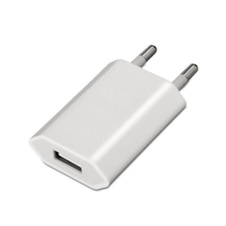 AISENS MINI CARGADOR USB 5V/1A BLANCO