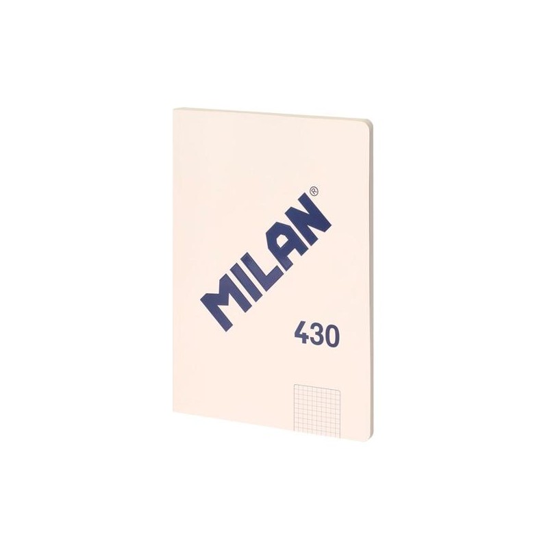 MILAN LIBRETA ENCOLADA A4 48H PAPEL 95GR CUADRICULADO SERIE 1918 BEIGE