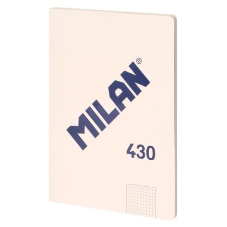 MILAN LIBRETA ENCOLADA A4 48H PAPEL 95GR CUADRICULADO SERIE 1918 BEIGE