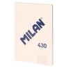 MILAN LIBRETA ENCOLADA A4 48H PAPEL 95GR CUADRICULADO SERIE 1918 BEIGE