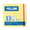 MILAN BLOC NOTAS ADHESIVAS REMOVIBLES 100H 76X76 AMARILLO CLARO