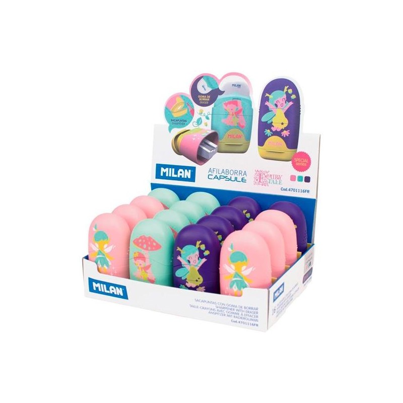 MILAN AFILABORRA CAPSULE SERIE ESPECIAL FAIRY TALE C/SURTIDOS CAJA EXPOSITORA 16 UD