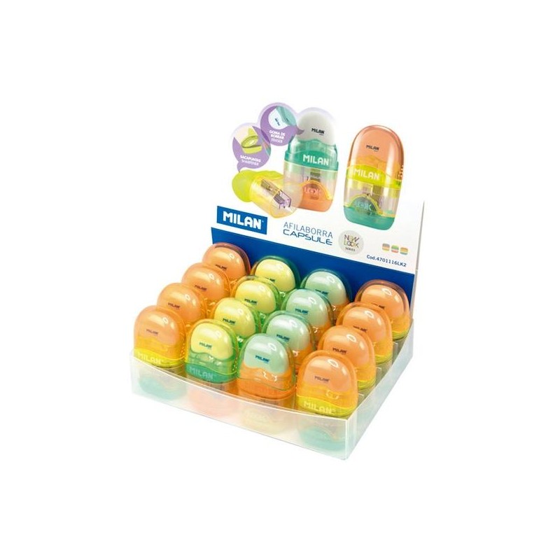 MILAN AFILABORRA CAPSULE SERIE NEW LOOK C/SURTIDOS EXPOSITOR 16 UD
