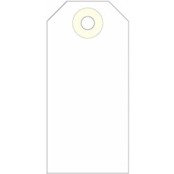 APLI ETIQUETAS COLGANTES C/ARANDELA 80X38MM CAJA DE 1000 CREMA