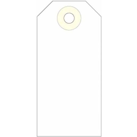 APLI ETIQUETAS COLGANTES C/ARANDELA 100X51MM CAJA DE 1000 CREMA