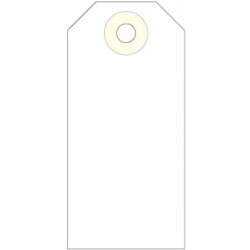 APLI ETIQUETAS COLGANTES C/ARANDELA 120X57MM CAJA DE 1000 CREMA