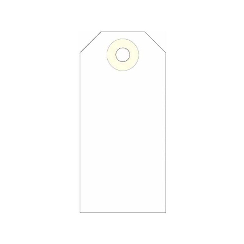 APLI ETIQUETAS COLGANTES C/ARANDELA 120X57MM CAJA DE 1000 CREMA