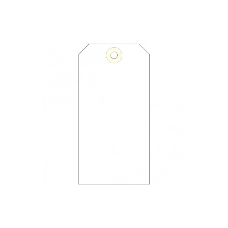 APLI ETIQUETAS COLGANTES CON ARANDELA 125X63MM CAJA DE 1000 CREMA