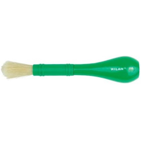 MILAN PINCEL PELO CERDA GRUESO SERIE 213 PARA COLA Y TÉMPERA VERDE