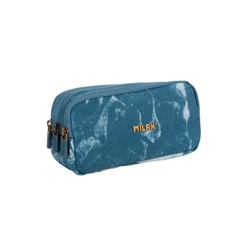 MILAN PORTATODO 3 CREMALLERAS SERIE LAVA AZUL