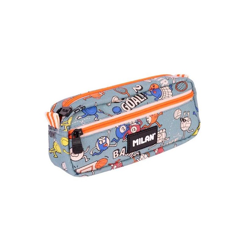 MILAN PORTATODO RECTANGULAR 2 CREMALLERAS SERIE ESPECIAL SPORTS