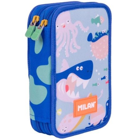 MILAN PLUMIER 2 PISOS CON CONTENIDO SERIE ESPECIAL BLUE ODYSSEY