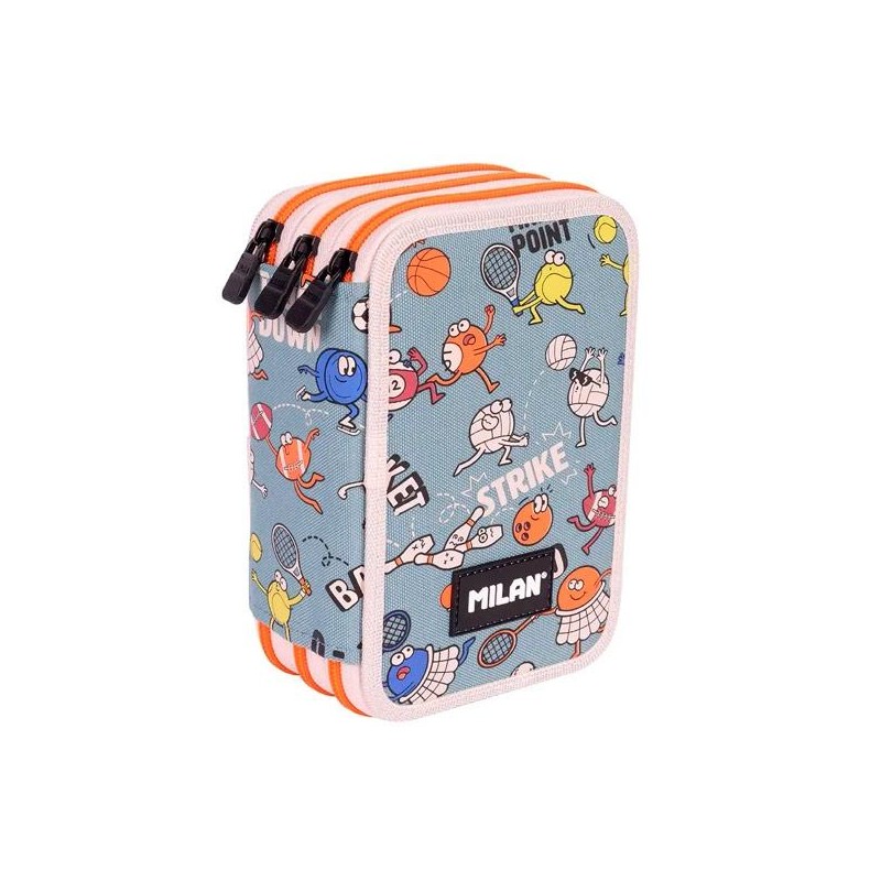 MILAN PLUMIER 3 PISOS CON CONTENIDO SERIE ESPECIAL SPORTS