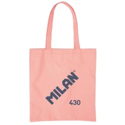 MILAN BOLSA DE MANO TOTE BAG SINCE 1918 ROSA