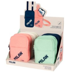 MILAN BOLSO PEQUEÑO BANDOLERA SINCE 1918 EXPOSITOR 12 UD C/SURTIDOS