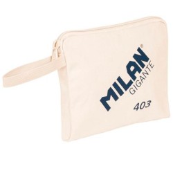 MILAN BOLSA DE MANO GIGANTE 403 SINCE 1918 BEIGE