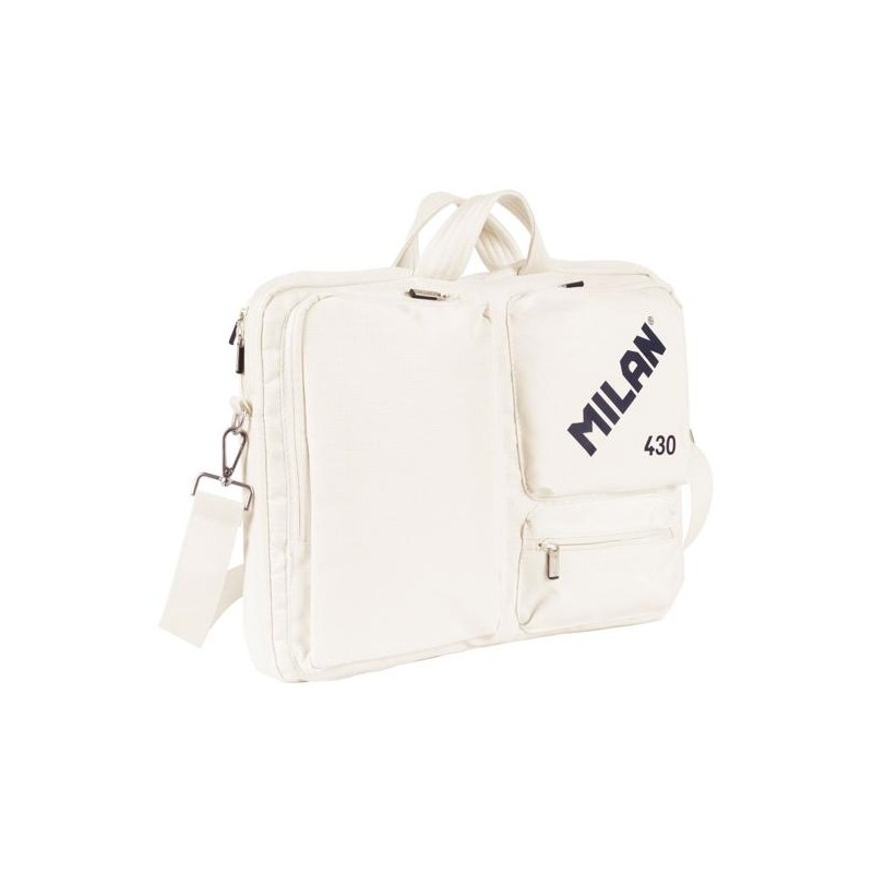 MILAN MALETÍN PARA PORTÁTIL 17" COLECCIÓN 430 SINCE 1918 BEIGE