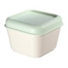 MILAN RECIPIENTE PARA ALIMENTOS CUADRADO 0,33L TAPA VERDE