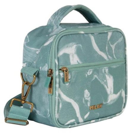 MILAN BOLSA ISOTÉRMICA PORTA ALIMENTOS 3,5L CON 3 RECIPIENTES SERIE LAVA VERDE