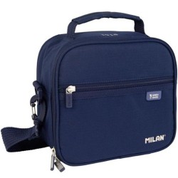 MILAN BOLSA ISOTÉRMICA PORTA ALIMENTOS CON 3 RECIPIENTES 3,5L SERIE 1918 AZUL MARINO