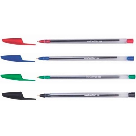 MOLIN BOLÍGRAFO BASIC CRISTAL BALL POINT PEN VERDE