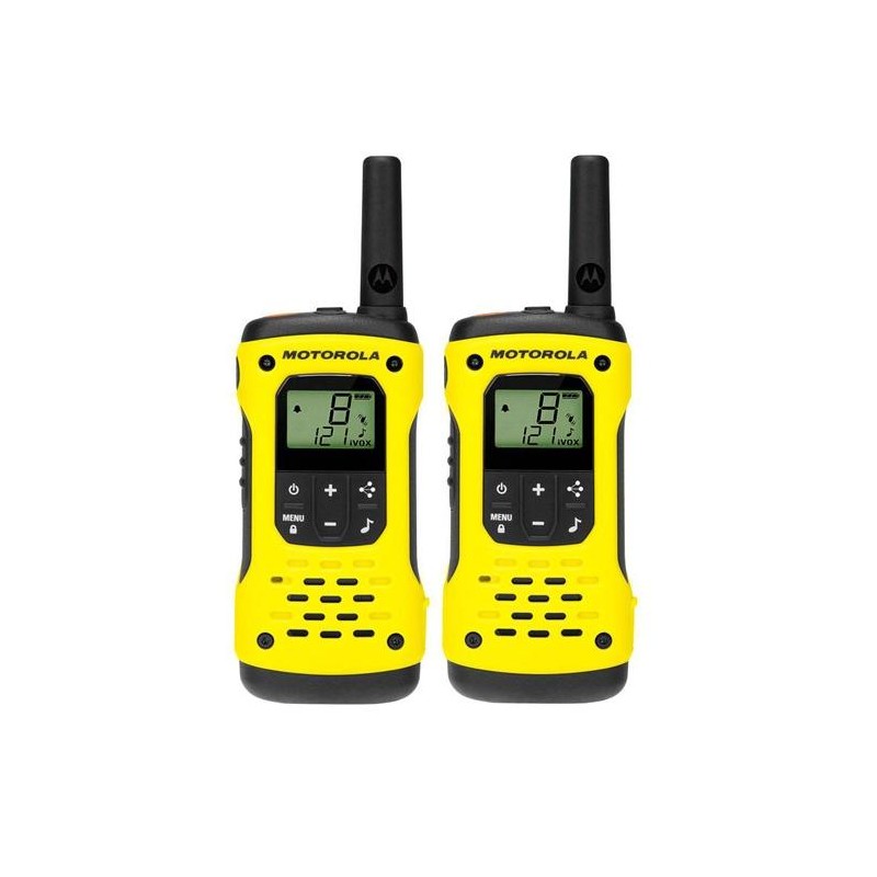 MOTOROLA WALKIE TALKIE T92 AMARILLO
