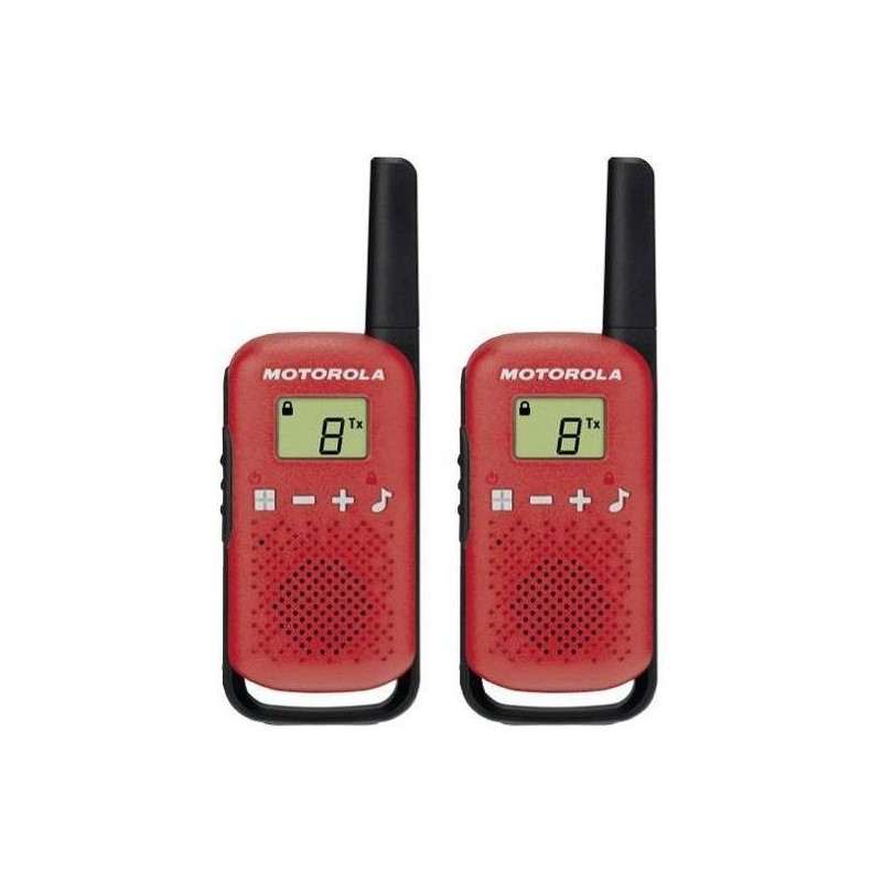 MOTOROLA WALKIE TALKIE T42 ROJO
