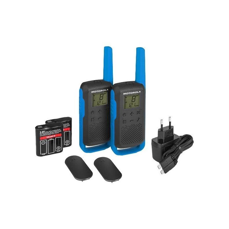 MOTOROLA WALKIE TALKIE T62 AZUL