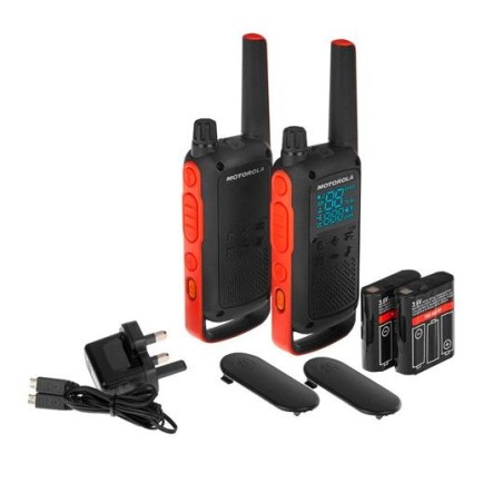 MOTOROLA WALKIE TALKIE T82 NEGRO