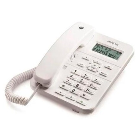 MOTOROLA TELEFONO FIJO C/ CABLE CT202 BLANCO