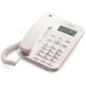MOTOROLA TELEFONO FIJO C/ CABLE CT202 BLANCO