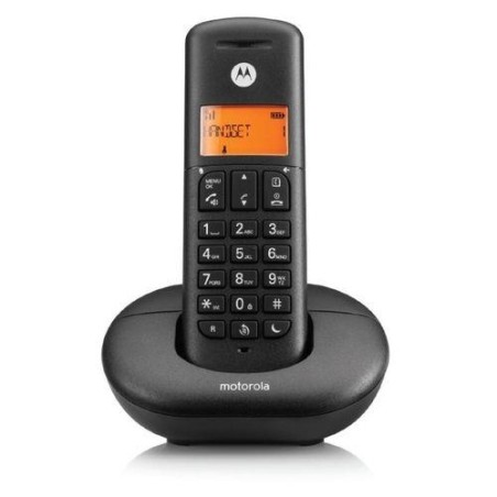 MOTOROLA TELEFONO INALAMBRICO E201 NEGRO DECT DIGITAL
