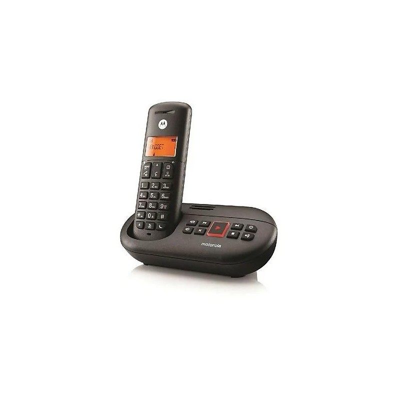 MOTOROLA TELEFONO INALAMBRICO E211 NEGRO DECT DIGITAL CON CONTESTADOR