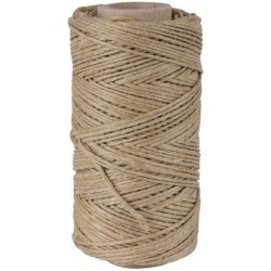 APLI BOBINA DE CUERDA DE CÁÑAMO 80M 100GR MARRÓN