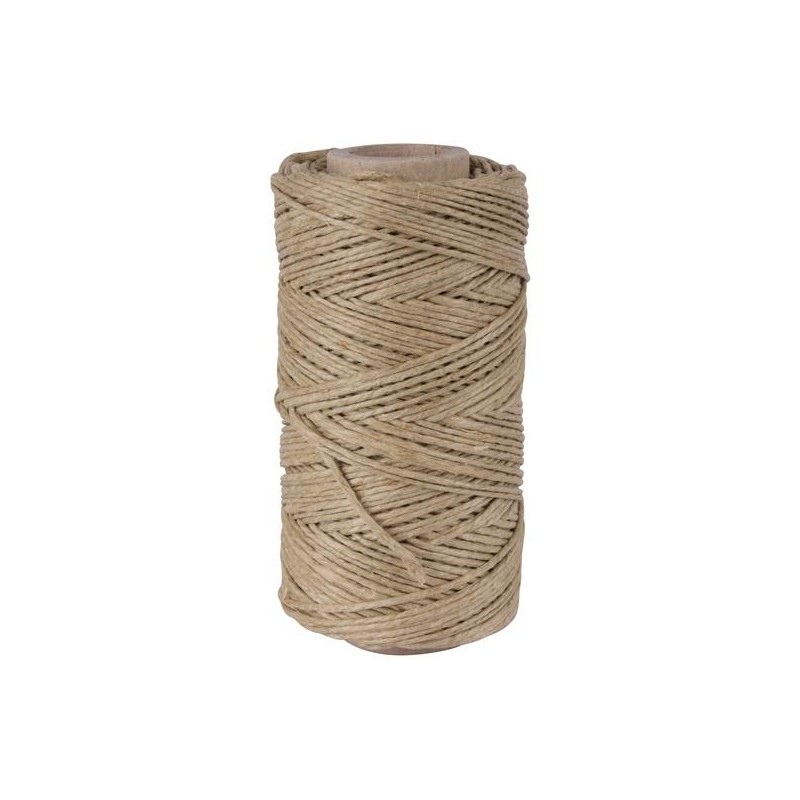 APLI BOBINA DE CUERDA DE CÁÑAMO 80M 100GR MARRÓN