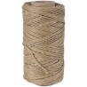 APLI BOBINA DE CUERDA DE CÁÑAMO 80M 100GR MARRÓN