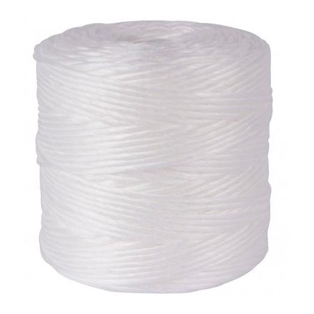 APLI BOBINA DE CUERDA POLIPROPILENO 400 G CON 1 CABO - 240 M BLANCO