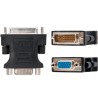 NANOCABLE ADAPTADOR DVI 24+5/M-VGA HDB15/H