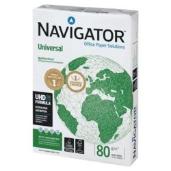 NAVIGATOR PAPEL UNIVERSAL A3 80GR (CAJA 5 PAQUETES)