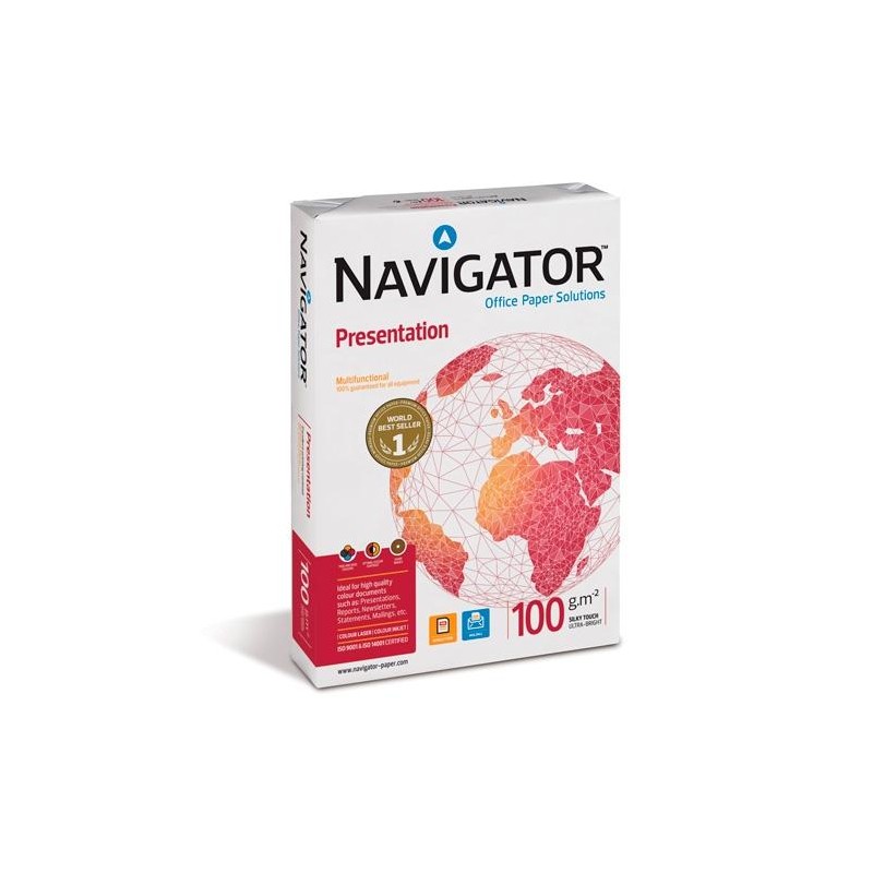 NAVIGATOR A4 100GR UNIVERSAL -5 PAQUETES-