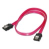 NILOX CABLE SATA III DATOS 6 GBP/S CON ANCLAJES, ROSA 1 M