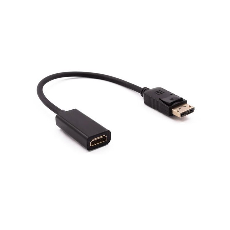 NILOX CABLE ADAPTADOR DISPLAY PORT A HDMI HEMBRA NEGRO