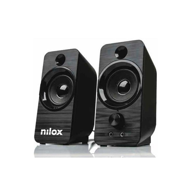 NILOX ALTAVOCES PC 6W USB NEGRO